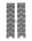 Fossil JR8108 1954 Watch Band JR - 8108 Grey Stainless Steel 18 mm Big Tic - Watch Plaza