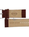 Fossil JR8118 Watch Band JR - 8118 Brown Leather 26 mm - Watch Plaza