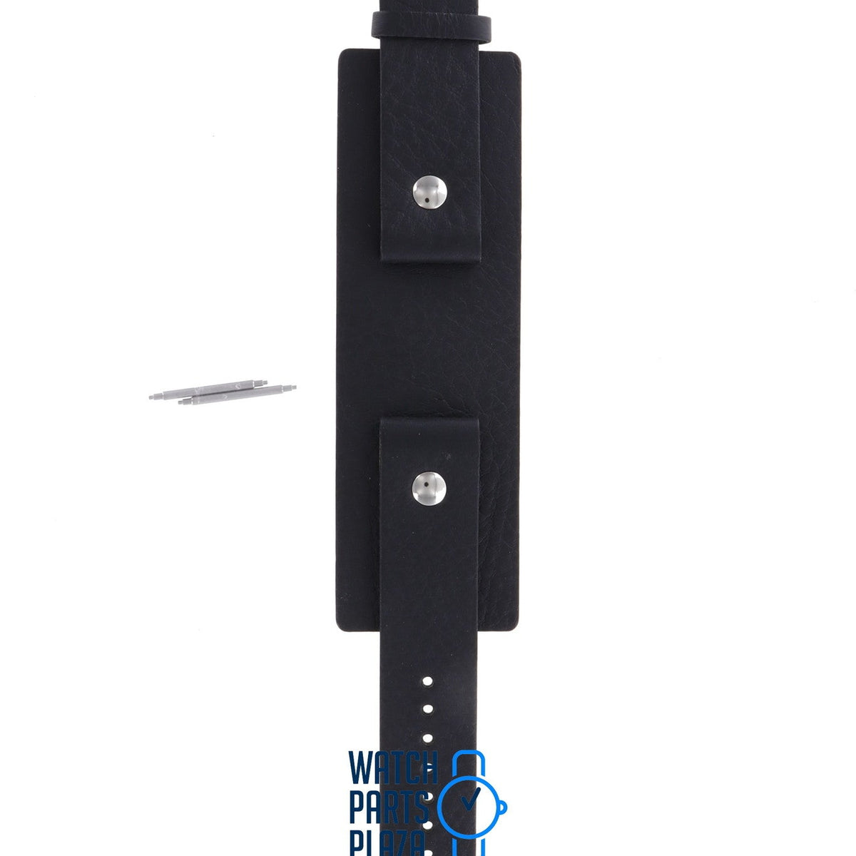 Fossil JR8122 / JR8120 Watch Band Black Leather 20 mm