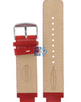 Fossil JR8138 Watch Band JR - 8138 Red Leather 16 mm - Watch Plaza