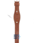 Fossil JR8157 Watch Band JR - 8157 Brown Leather 09 mm - Watch Plaza