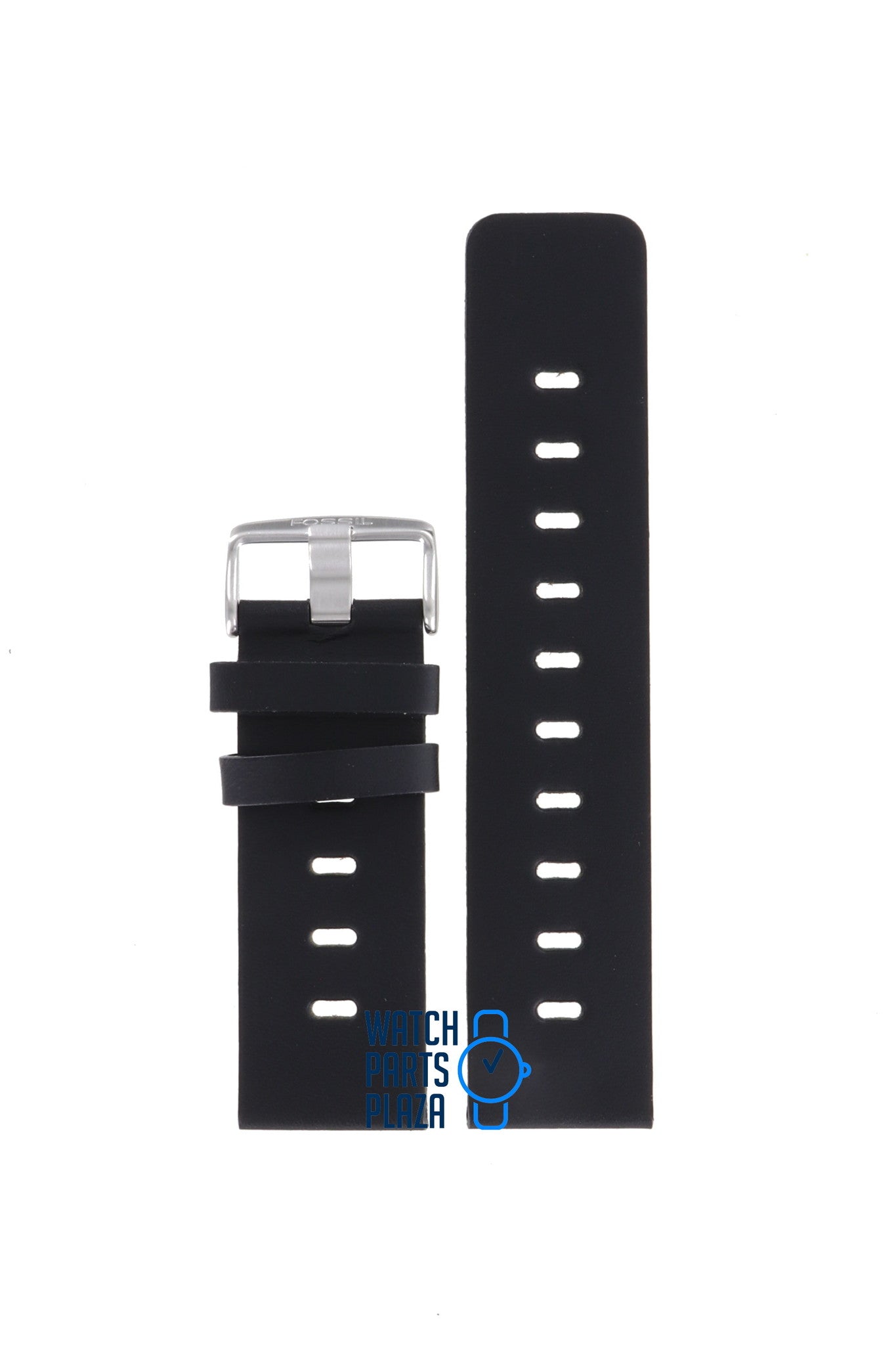 Fossil JR8251 Watch Band JR - 8251 Black Leather 26 mm - Watch Plaza