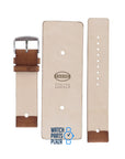 Fossil JR8255 Watch Band JR - 8255 Brown Leather 22 mm - Watch Plaza