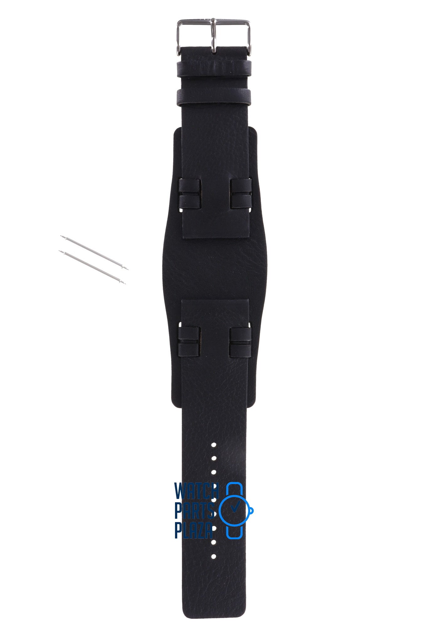 Fossil JR8340 The Matrix Watch Band JR - 8340 Black Leather 28 mm Big Tic - Watch Plaza