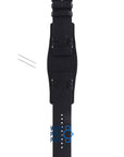 Fossil JR8340 The Matrix Watch Band JR - 8340 Black Leather 28 mm Big Tic - Watch Plaza