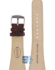 Fossil JR8348 Watch Band JR - 8348 Brown Leather 21 mm - Watch Plaza