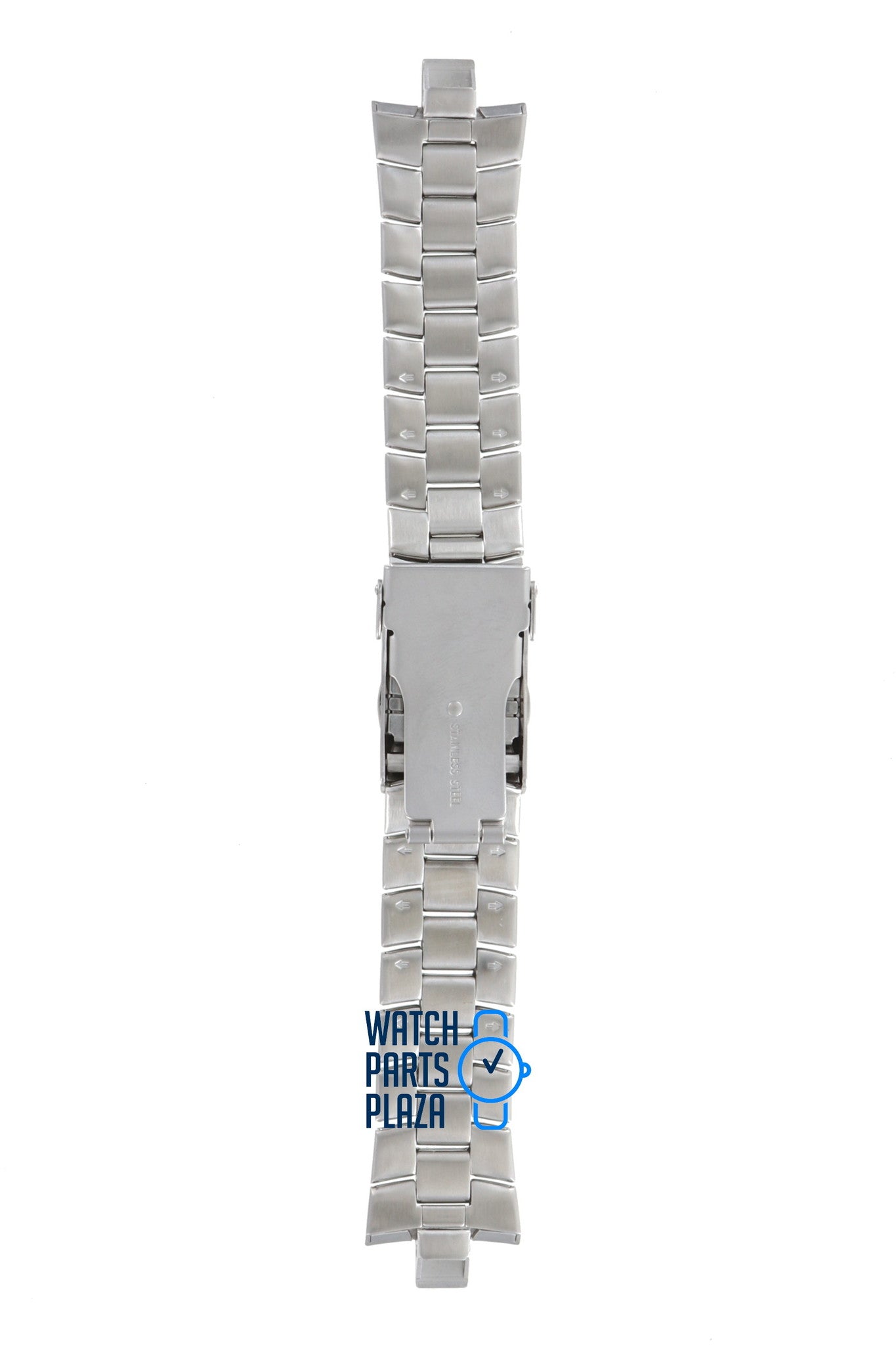 Fossil JR8373 Watch Band JR - 8373 Grey Stainless Steel 08 mm Big Tic - Watch Plaza