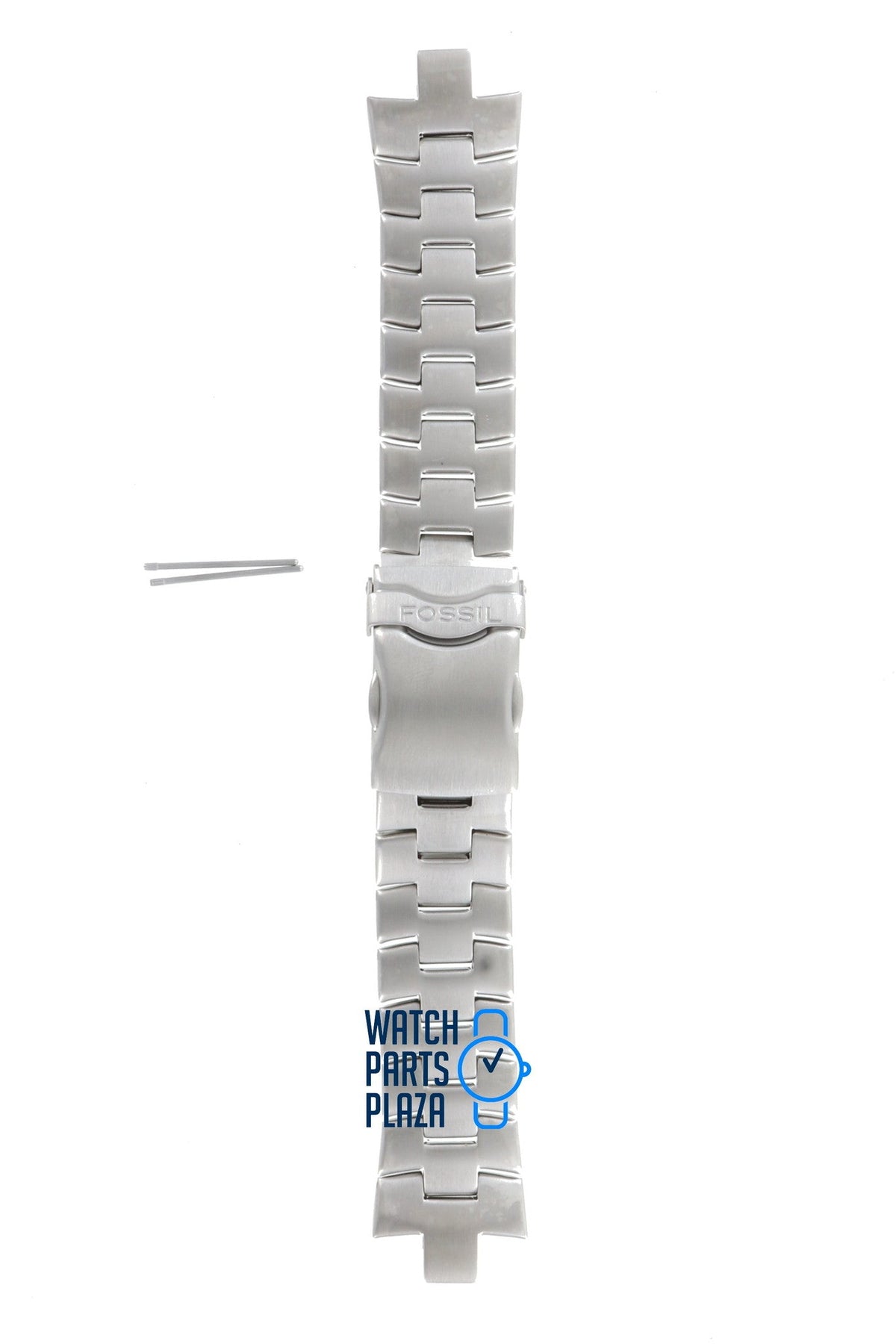 Fossil JR8373 Watch Band Grey Stainless Steel 08 mm