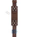 Fossil JR8482 Watch Band JR - 8482 Brown Leather 24 mm - Watch Plaza