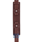 Fossil JR8503 Eagle Display Watch Band JR - 8503 Brown Leather 18 mm Big Tic - Watch Plaza