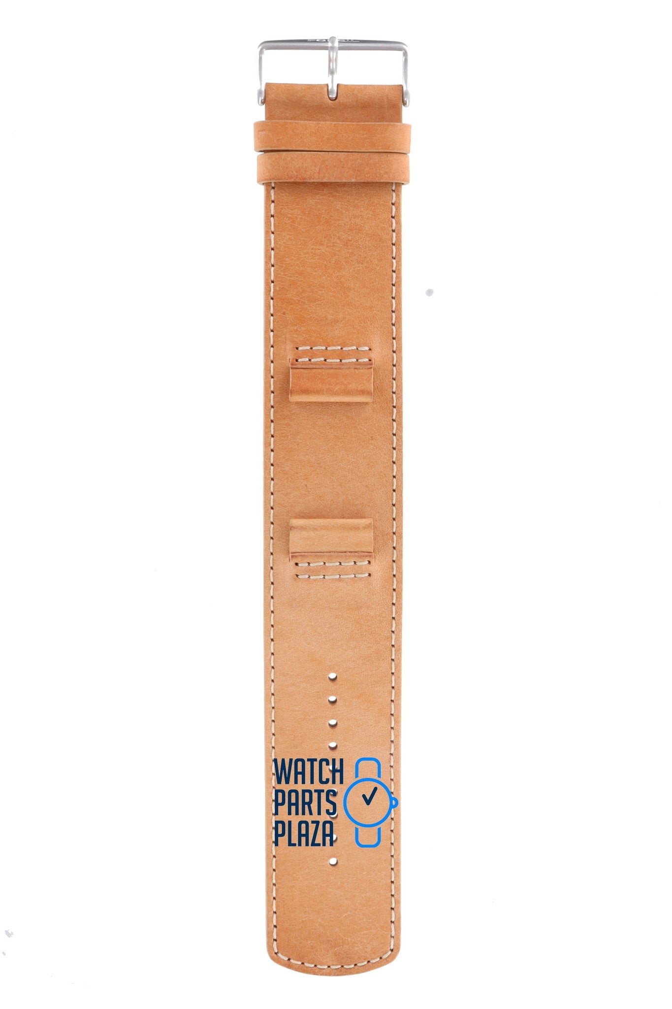 Fossil JR8515 Watch Band JR - 8515 Light Brown Leather 20 mm - Watch Plaza