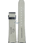 Jaguar BC05335 Watch band J615, J616, J617 black leather 22 mm - Chrono Sport - Watch Plaza