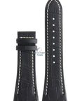 Jaguar BC06036 Watch band J620, J625 black leather 16 mm - Watch Plaza