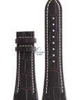 Jaguar BC06037 Watch band J620, J625 brown leather 16 mm - Watch Plaza