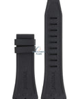 Jaguar BC06612 Watch band J637, J640, J642 black rubber / silicone 20 mm - Watch Plaza