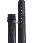 Jaguar BC07946 Watch band J661, J663, J866 black leather 21 mm - Acamar - Watch Plaza