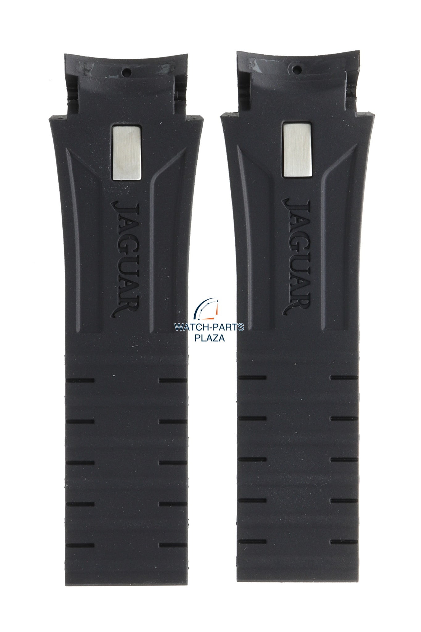 Jaguar BC07953 Watch band J657 black rubber / silicone 20 mm - J - Motion - Watch Plaza