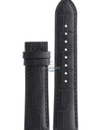 Jaguar BC08108 Watch band J662 black leather 22 mm - Acamar - Watch Plaza