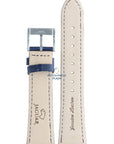 Jaguar BC08346 Watch band J664 blue leather 22 mm - Acamar - Watch Plaza