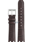 Jaguar BC08469 Watch band J674 brown leather 18 mm - Prêt à Porter - Watch Plaza