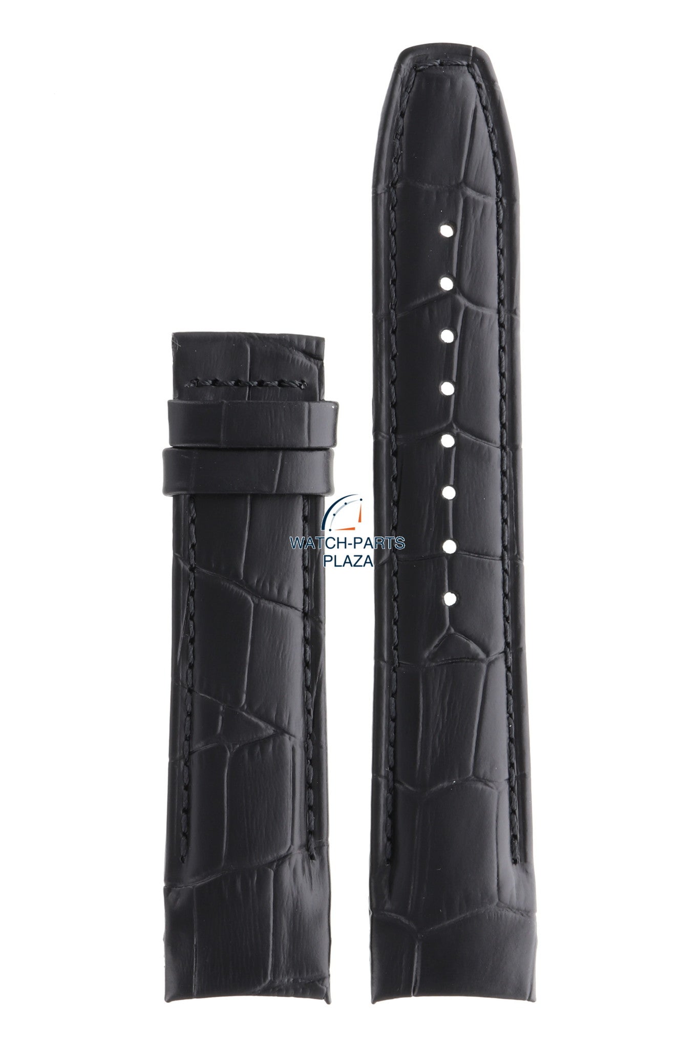 Jaguar BC09622 Watch band J678, J679, J814 black leather 22 mm - Special Edition - Watch Plaza