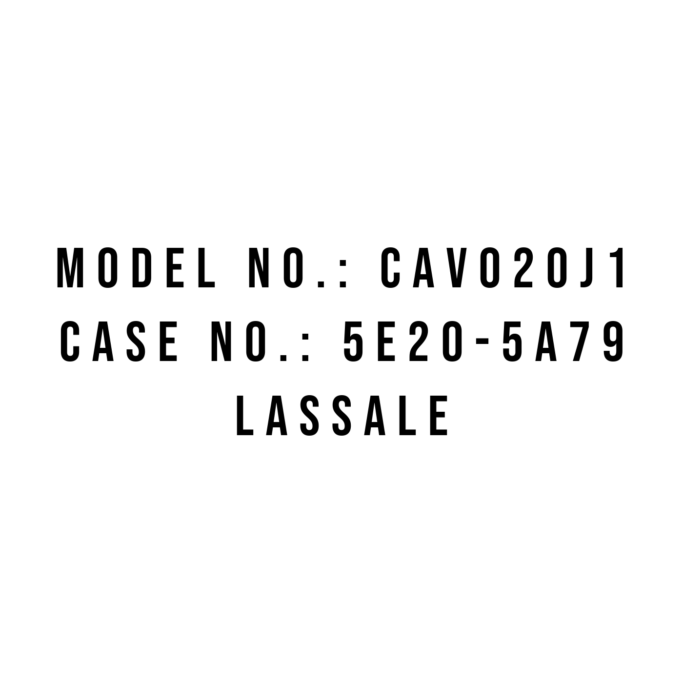 Seiko Lassale CAV020J1 watch 5E20-5A79