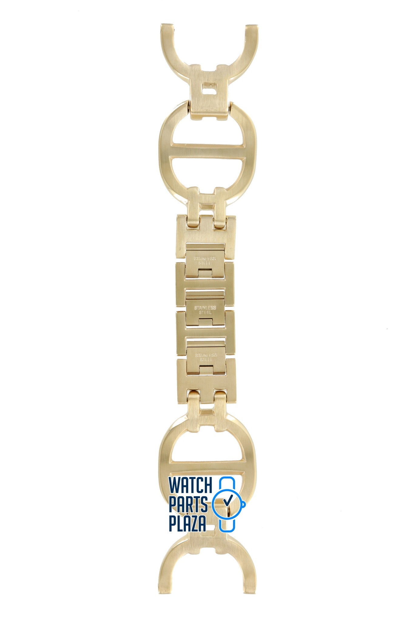 Michael Kors MK3071 Watch Band MK - 3071 Gold Plated Stainless Steel 28 mm - Watch Plaza