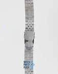 Michael Kors MK5018 Watch Band MK - 5018 Grey Stainless Steel 18 mm - Watch Plaza