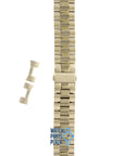 Michael Kors MK5055 Watch Band MK - 5055 Gold Plated Stainless Steel 20 mm - Watch Plaza