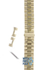 Michael Kors MK5055 Watch Band MK - 5055 Gold Plated Stainless Steel 20 mm - Watch Plaza