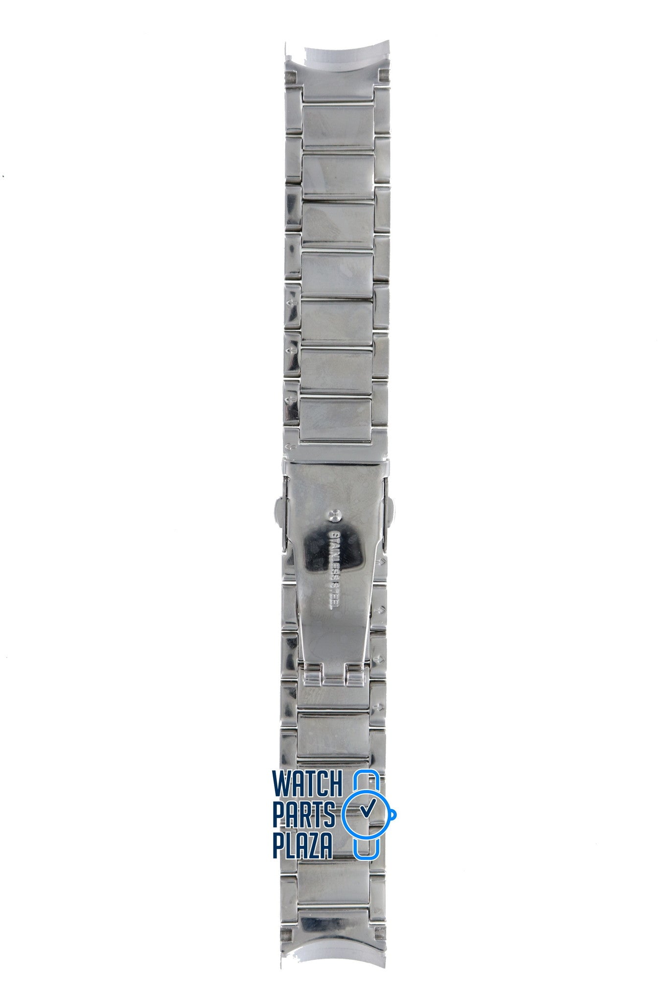 Michael Kors MK5060 Watch Band MK - 5060 Grey Stainless Steel 18 mm - Watch Plaza