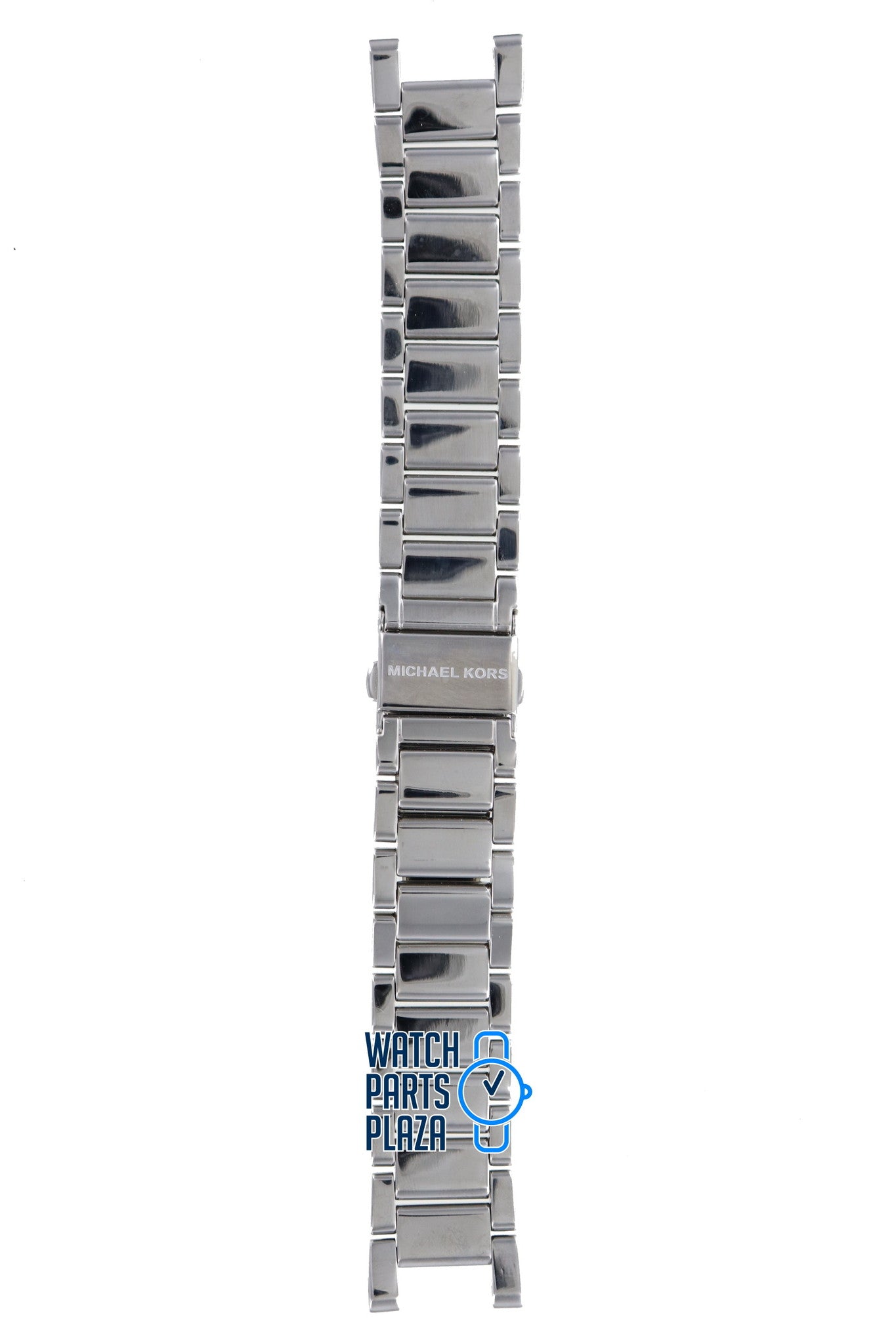 Michael Kors MK5088 Watch Band MK - 5088 Grey Stainless Steel 20 mm - Watch Plaza