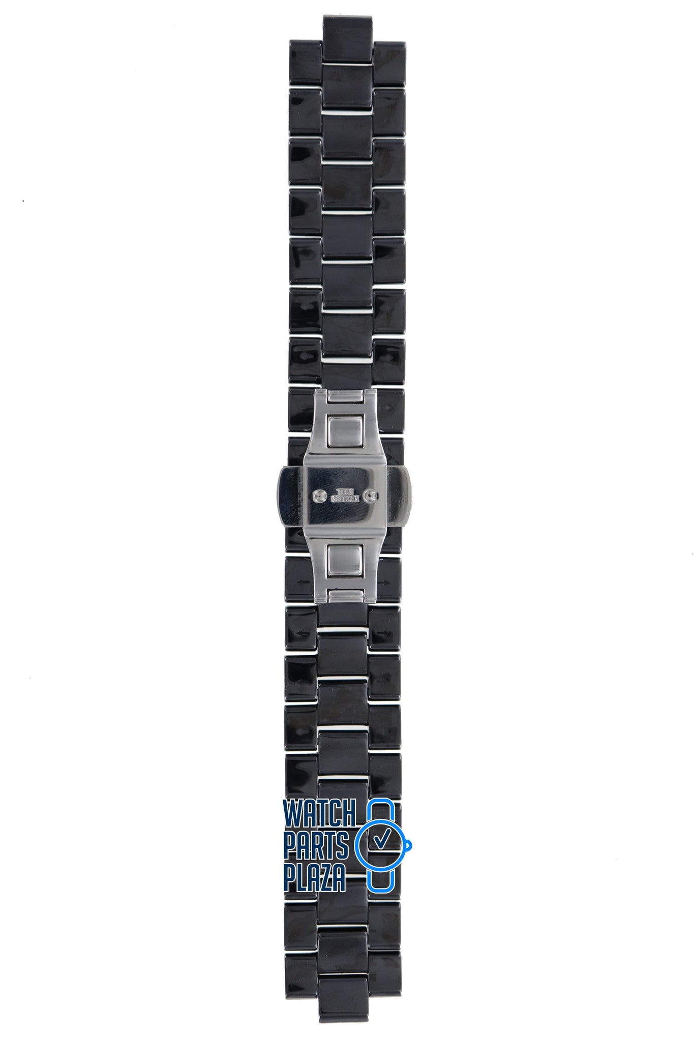 Michael Kors MK5190 Watch Band MK - 5190 Black Ceramic 14 mm - Watch Plaza