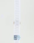 Michael Kors MK5237 Watch Band MK - 5237 White Ceramic 20 mm - Watch Plaza