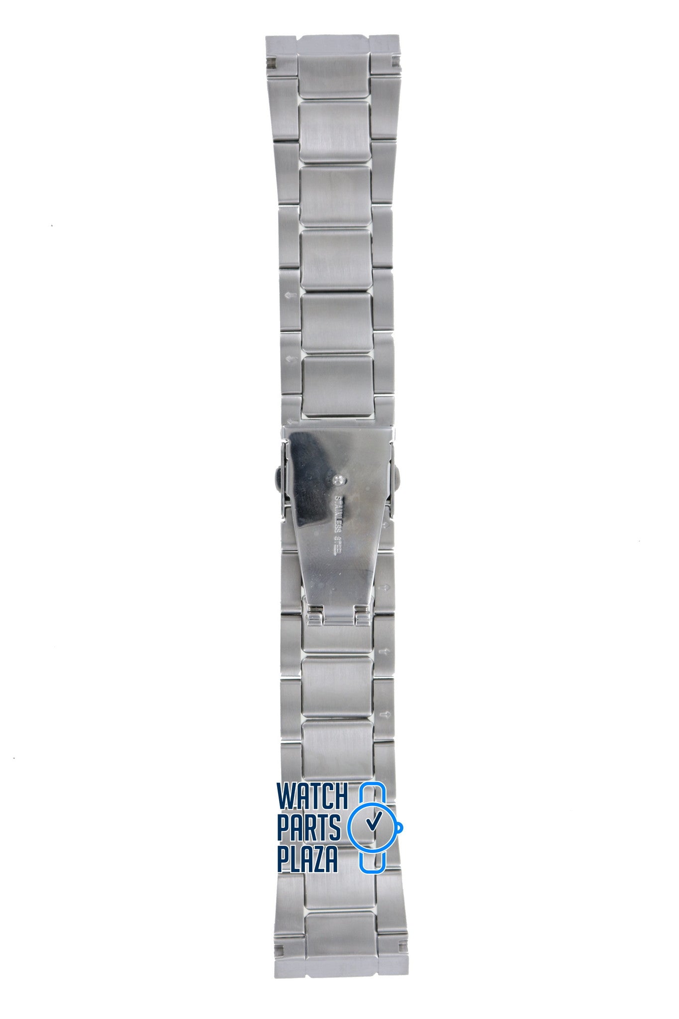 Michael Kors MK8084 Watch Band MK - 8084 Grey Stainless Steel 26 mm - Watch Plaza