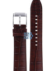 Michael Kors MK8115 Watch Band MK - 8115 Brown Leather 22 mm - Watch Plaza