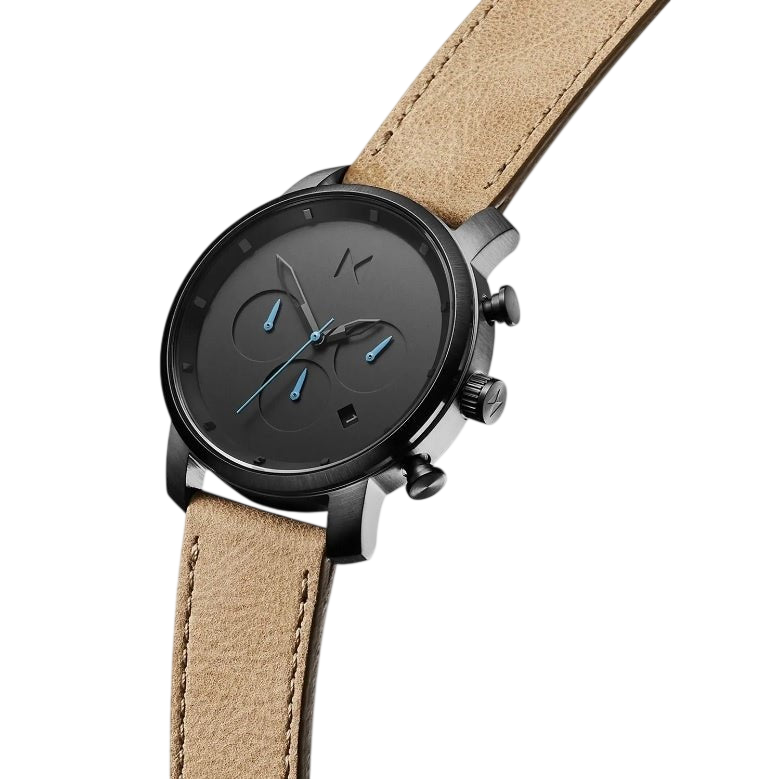 MVMT Chrono 40 MC02 - GML Men's Watch - Gunmetal Sandstone - Watch Plaza