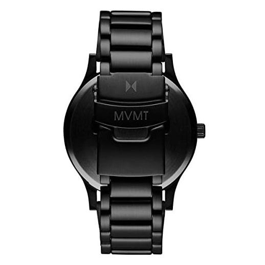 MVMT MT01 - BL Men's Watch 40 Series - Black Stainless Steel - Watch Plaza