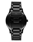 MVMT MT01 - BL Men's Watch 40 Series - Black Stainless Steel - Watch Plaza