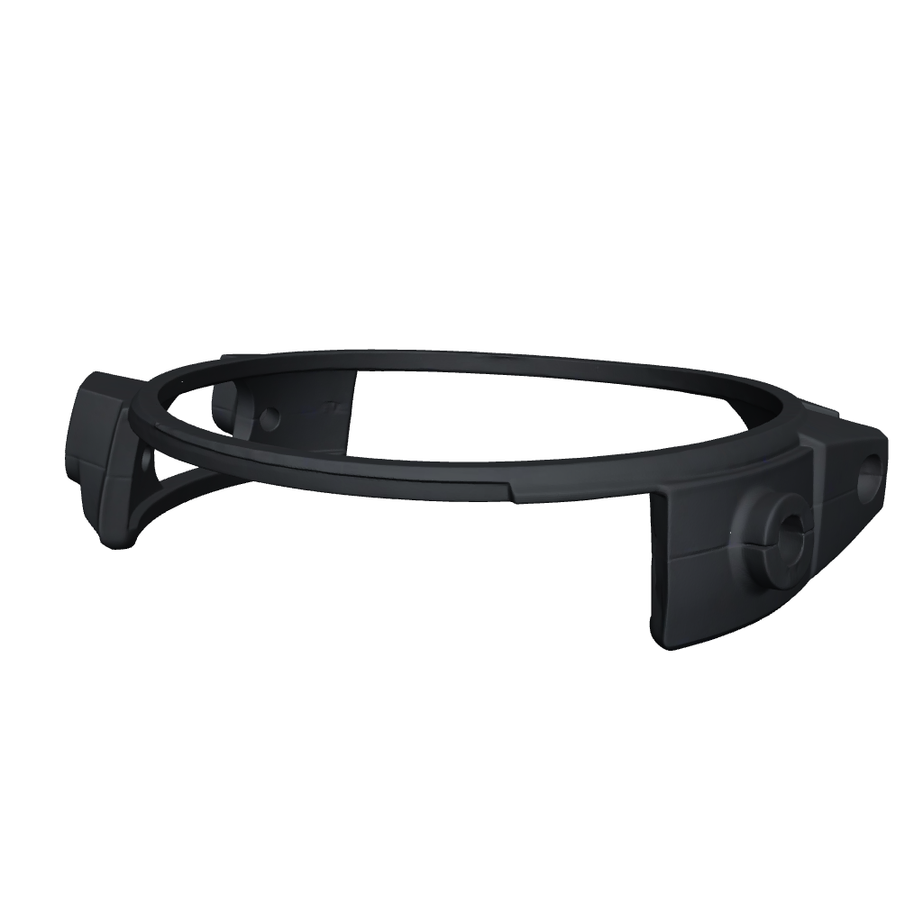 Shroud for Seiko Map Meter SKZ221K1, SKZ225, SKZ229, SKZ231K1, SKZ319, SKZ320 Black 3D model