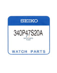 Sapphire Glass Seiko 340P47S20A for Presage 6R15 - 03E0 & 6R24 / 6R27 - 00F0, 00G, 00H0, 00J0 - Watch Plaza