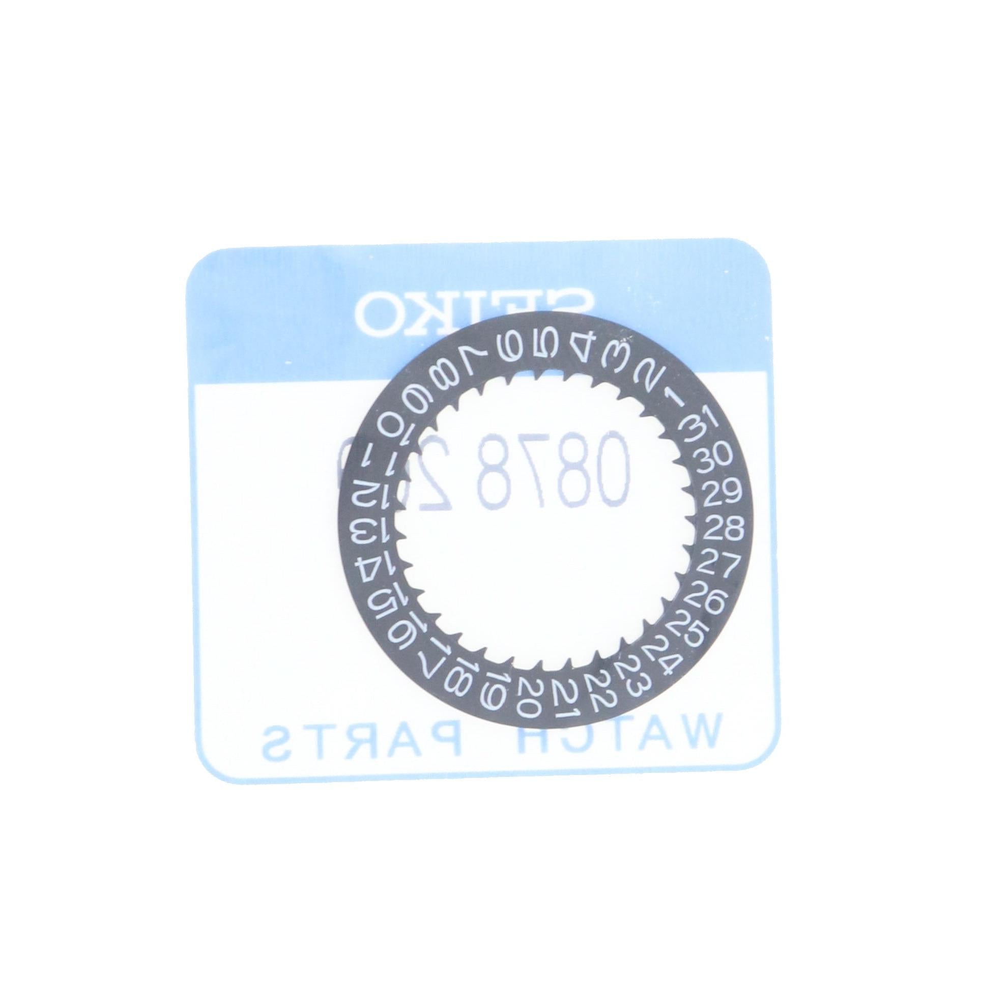 Seiko 0878209 Date Wheel Black 4R15, 4R35, 4R37, 6R15 & 6R35