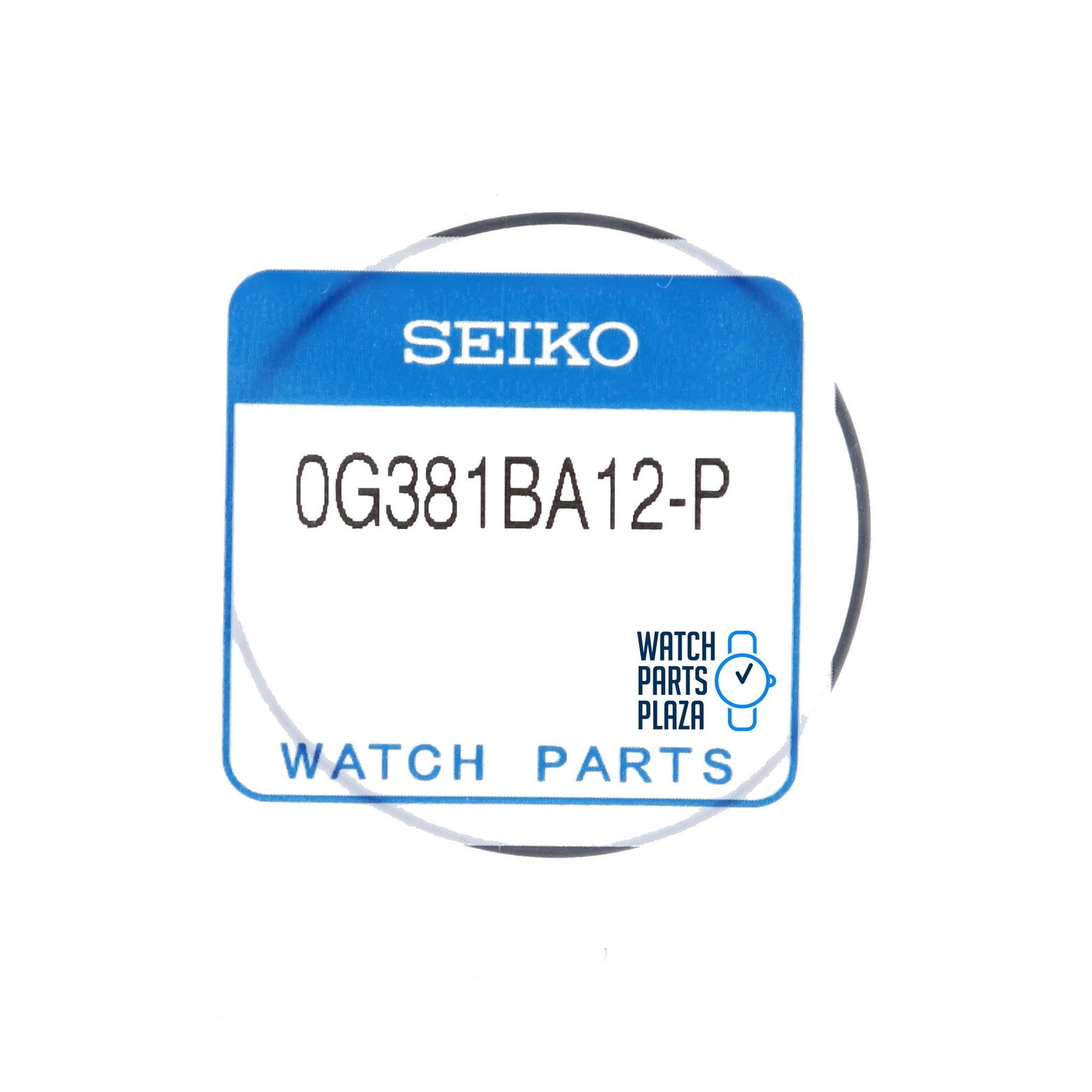 Seiko 0G381BA12 - P bezel gasket / o - ring 38 mm - 5D22, 5M82, 7L22, 7T92, V172, V175 - Watch Plaza