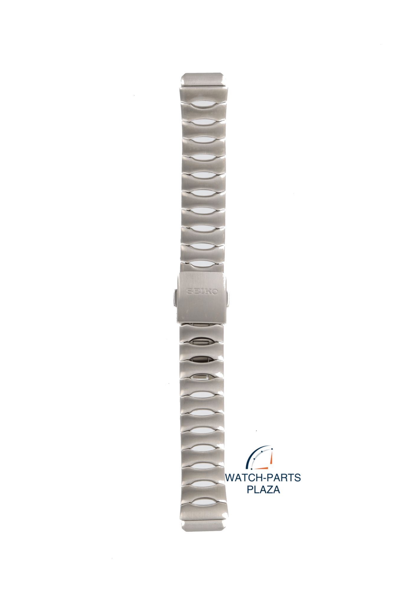 Seiko 3011JB Watch band 5J22 Kinetic Auto Relay grey stainless steel 16 mm - Arctura - Watch Plaza