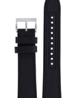 Seiko 30141 B 22 - SRP031K1 - 4R15 - 00A0 Watch Band 30141JL Black Leather 22 mm - Watch Plaza