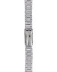 Seiko 3086 - B.E - V657 - 0B20 Watch Band 3086JB Grey Stainless Steel 18 mm - Watch Plaza