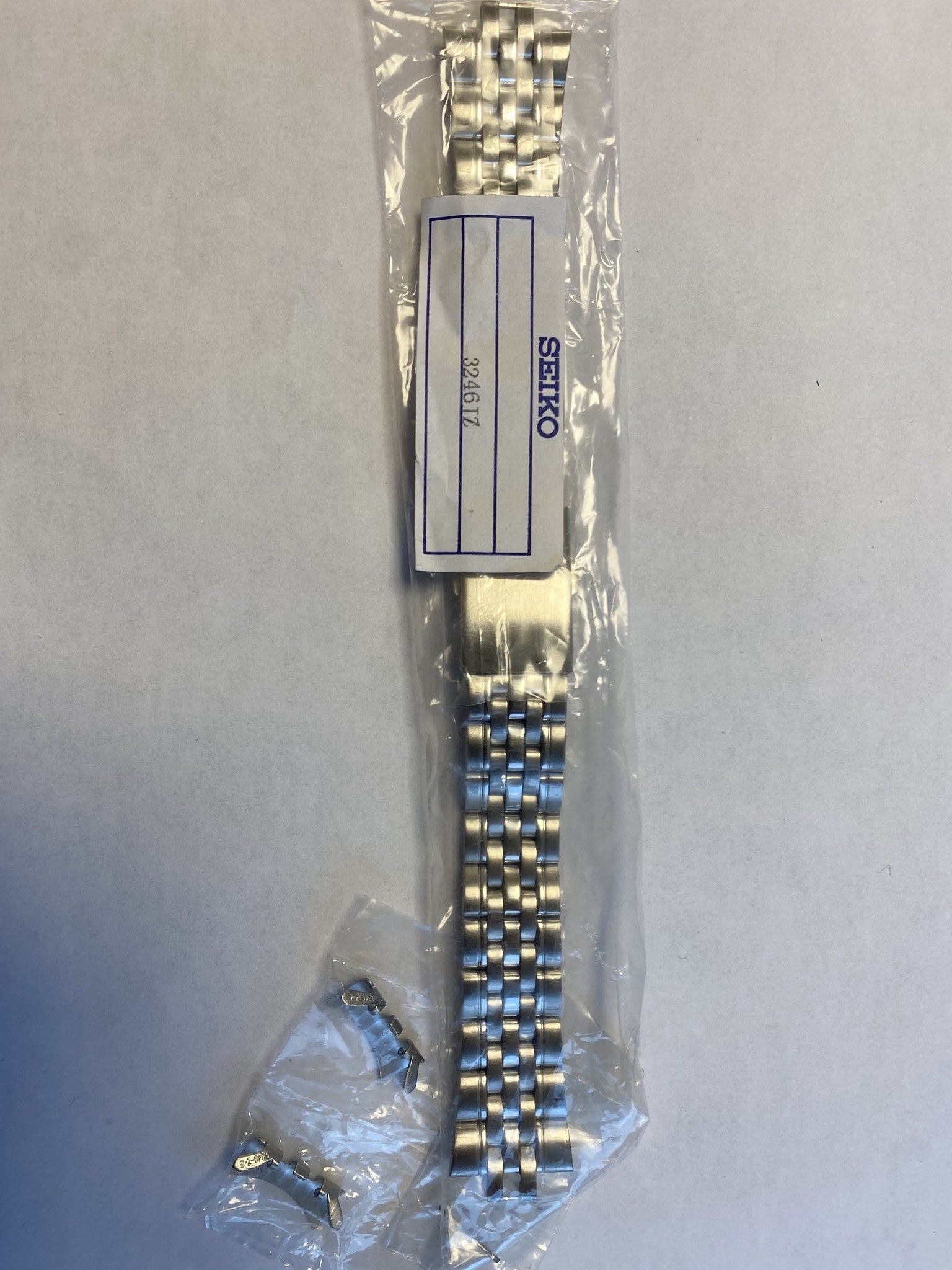 Seiko 3246JZ Watch Band 7S26 01V0 - SNK377K1, SNK381K1, SNK385K1 Stainless Steel 3246 - Z.E - Watch Plaza