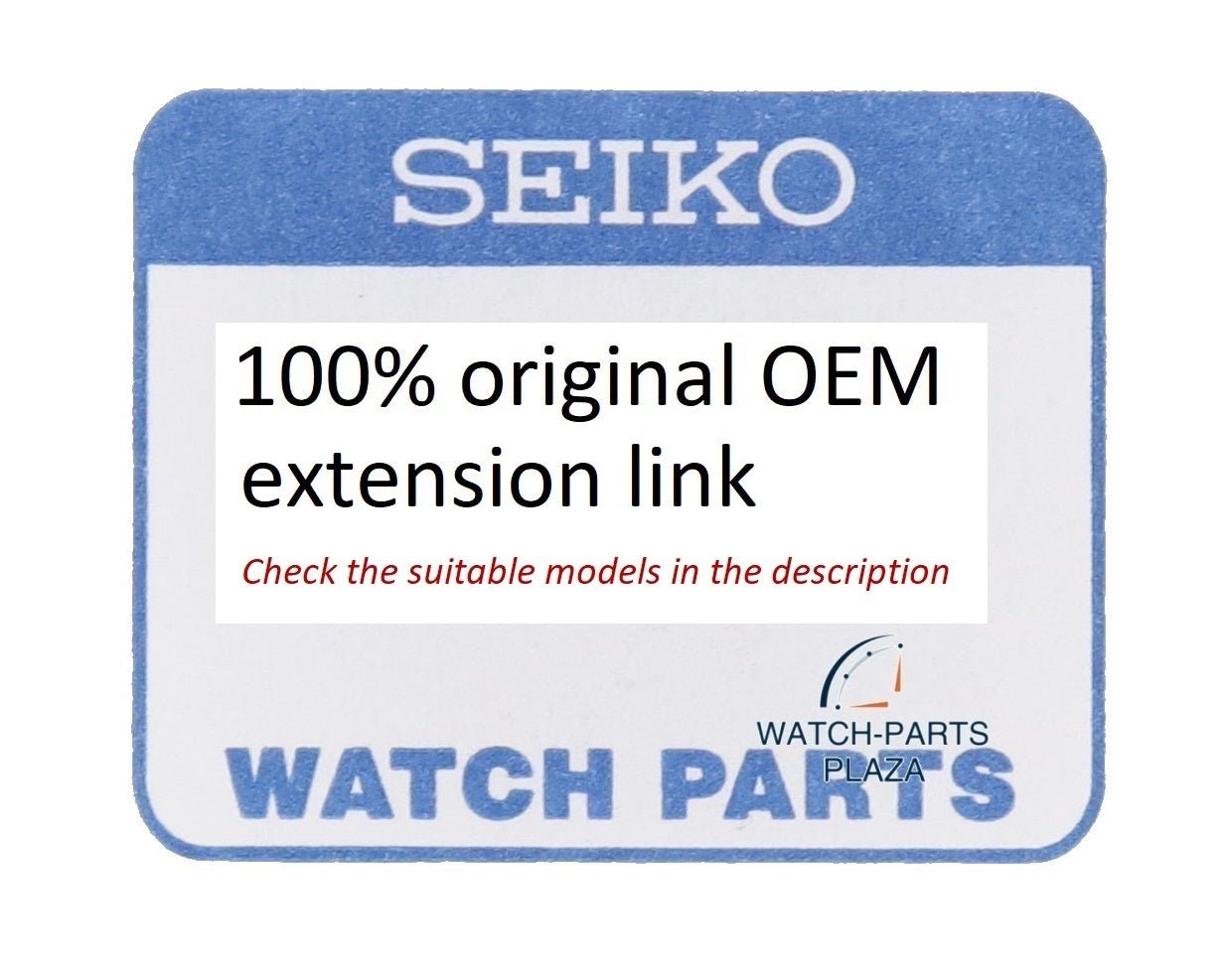 Seiko 35M0JB - LK Extension Link 5D44 - 0AA0 - SRH005, SNAA93, SPC005, SRG001 - Watch Plaza