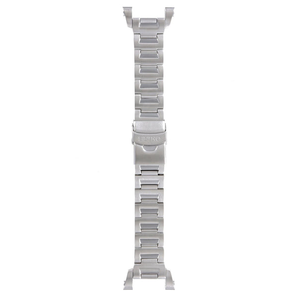 Seiko 35P6 - K.I - SUN005 - GMT Watch Band 35P6ZK Grey Stainless Steel 22 mm Kinetic - Watch Plaza
