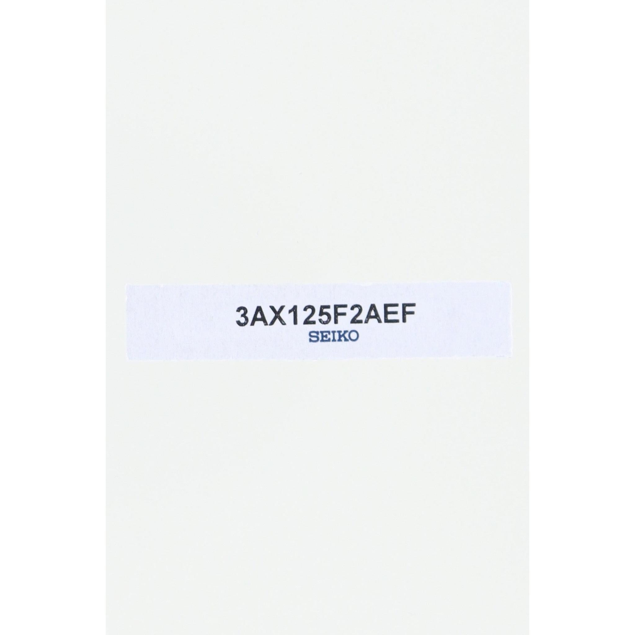 Seiko 3AX125F2AEF Second Hand SRPE39, SRPF77 & SRPH55 - Watch Plaza